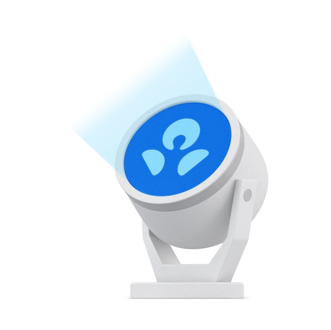 An illustration of a search light shining on the ANZ logo