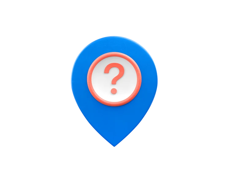 An illustration of a location pin